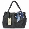 Uniwersalna Torebka Damska Shopper Bag firmy Herisson 15B6038 Szara